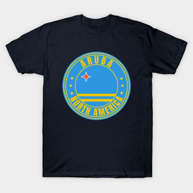 Aruba T-Shirt by footballomatic